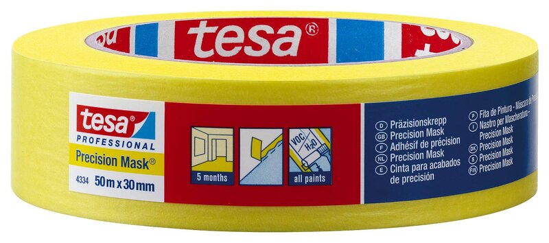 MASKERINGSTEJP PRECISION MASK 4334 TESA 25MMX50M