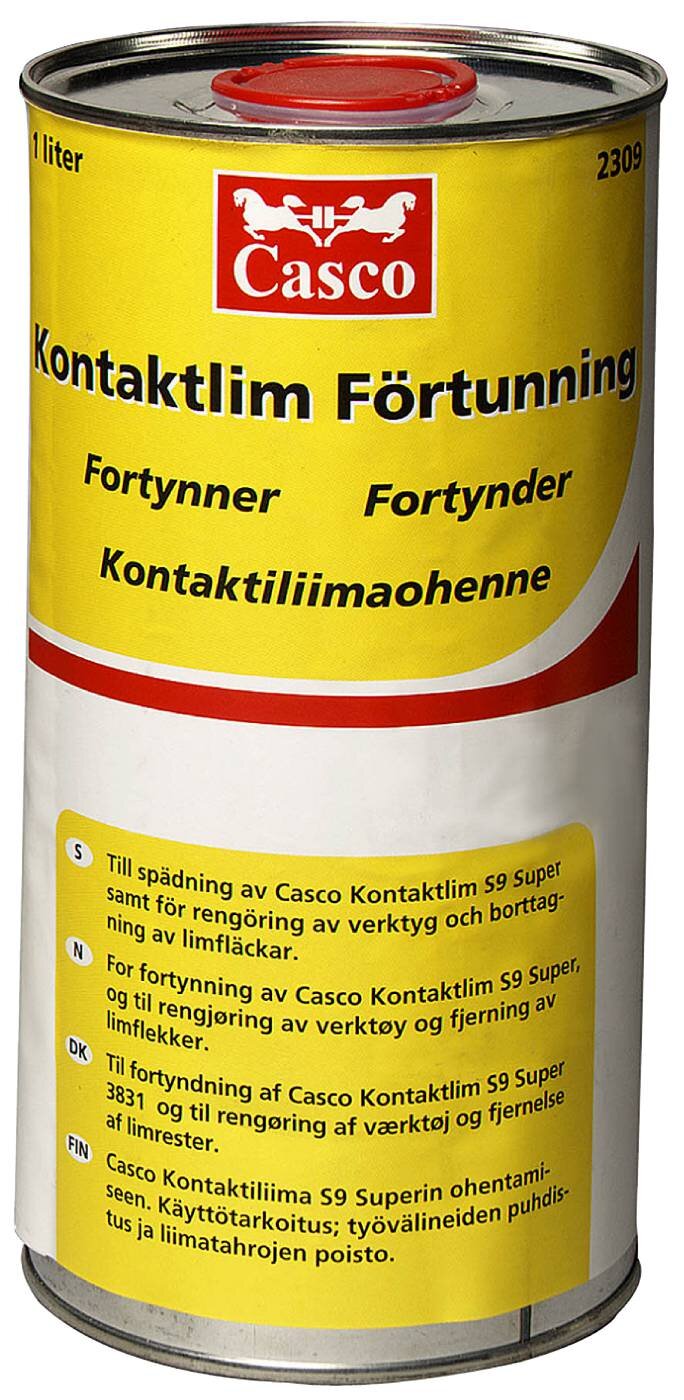 KONTAKTLIMSFÖRTUNNING 3835 CASCO 1L