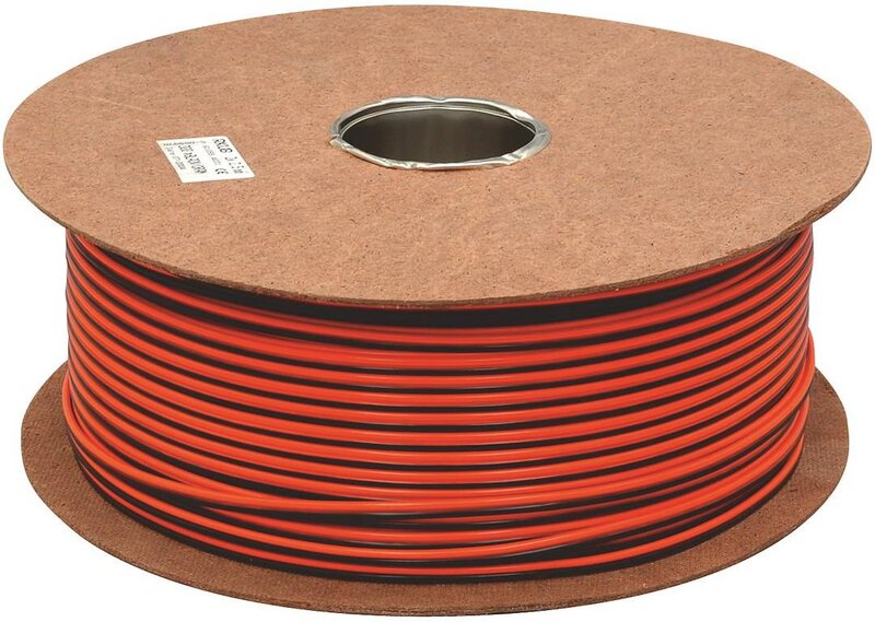 KABEL SVAGSTRÖM RKUB 2X0,75 SVART/ORANGE MALMBERGS