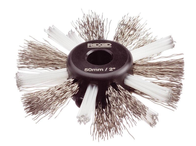 NYLON/STÅLBORSTE 55 MM FÖR 8 MM KABEL PASSAR K9204