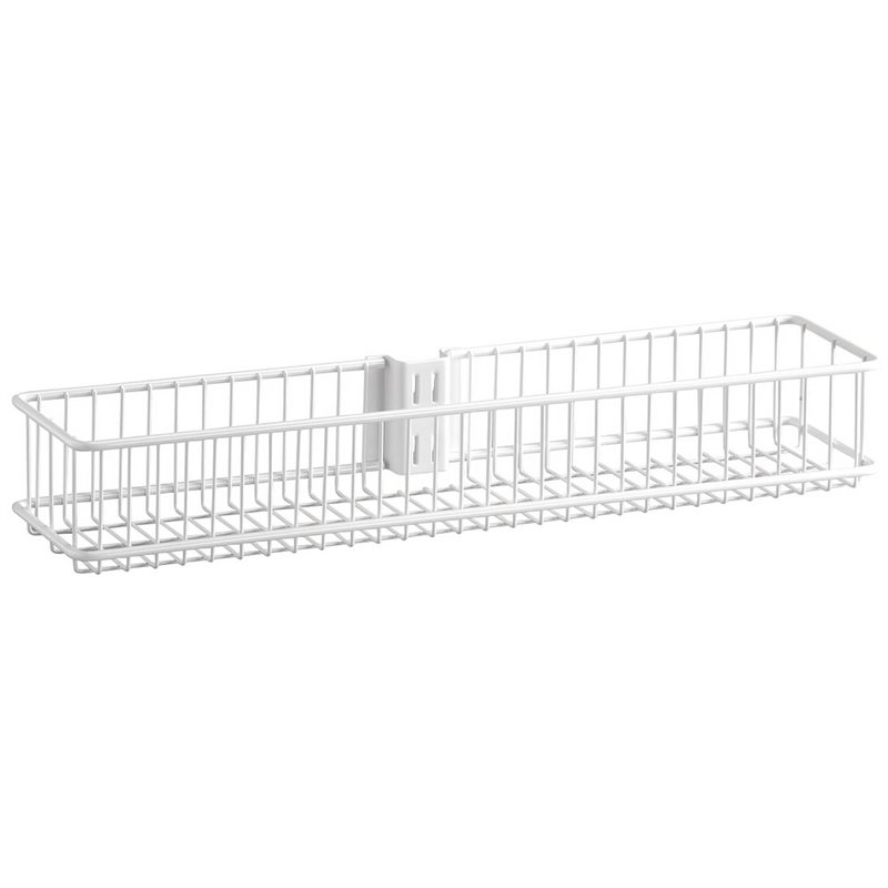TRÅDKORG ELFA 333110  VIT 435X70X104MM