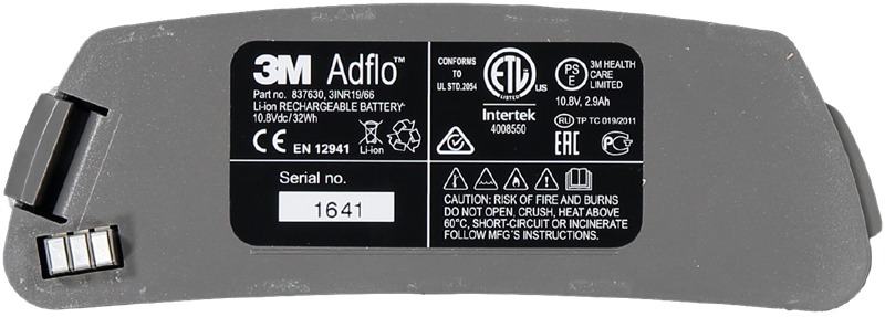 BATTERI STANDARD LI-ION 837630 3M ADFLO