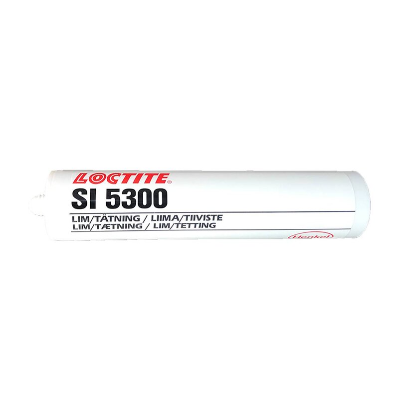 SILIKONLIM SI 5300 RÖD, TÄTNING, LIMNING. HÖG TEMP. 310ML