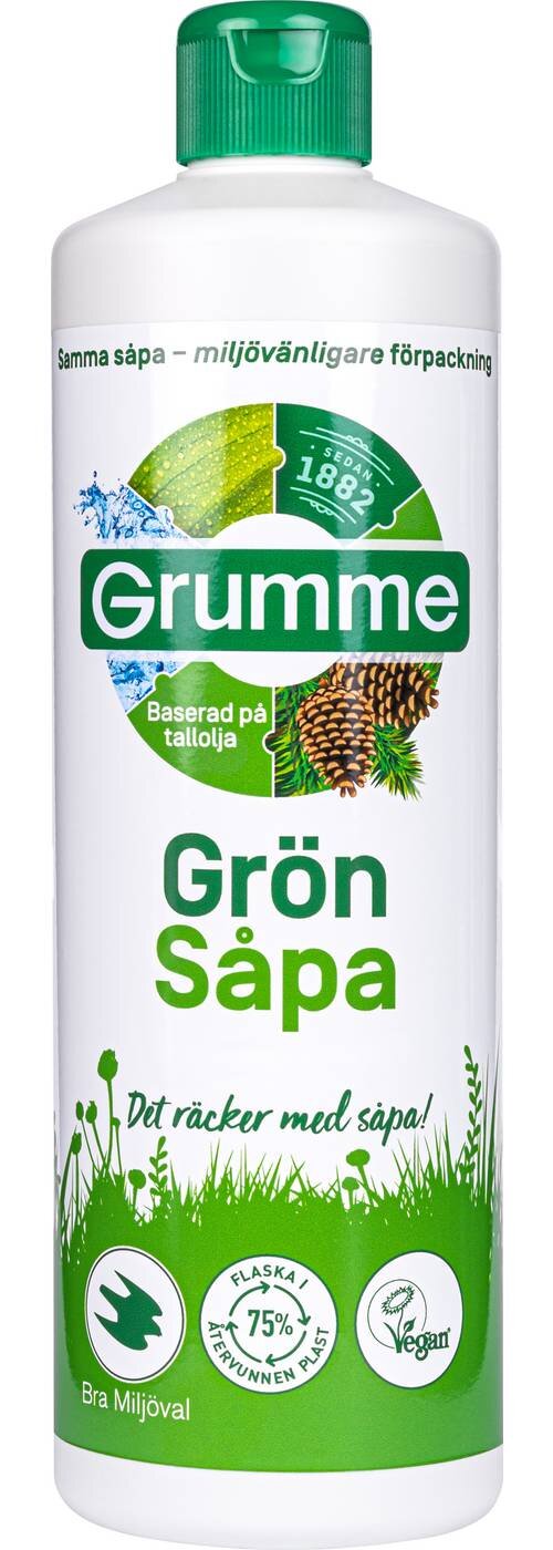 SÅPA GRUMME FLYTANDE GRÖN 0,75L