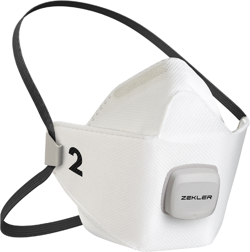 HALVMASK FILTRERANDE 1502V ZEKLER FFP2V S