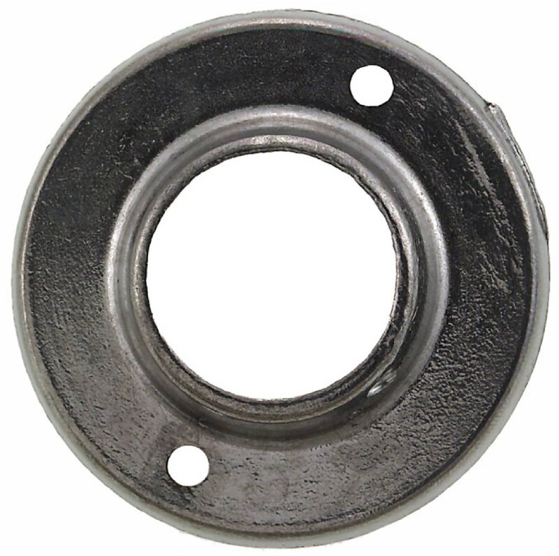 RÖRFLÄNS 351 MILLERS POLERAD ALUMINIUM Ø25MM