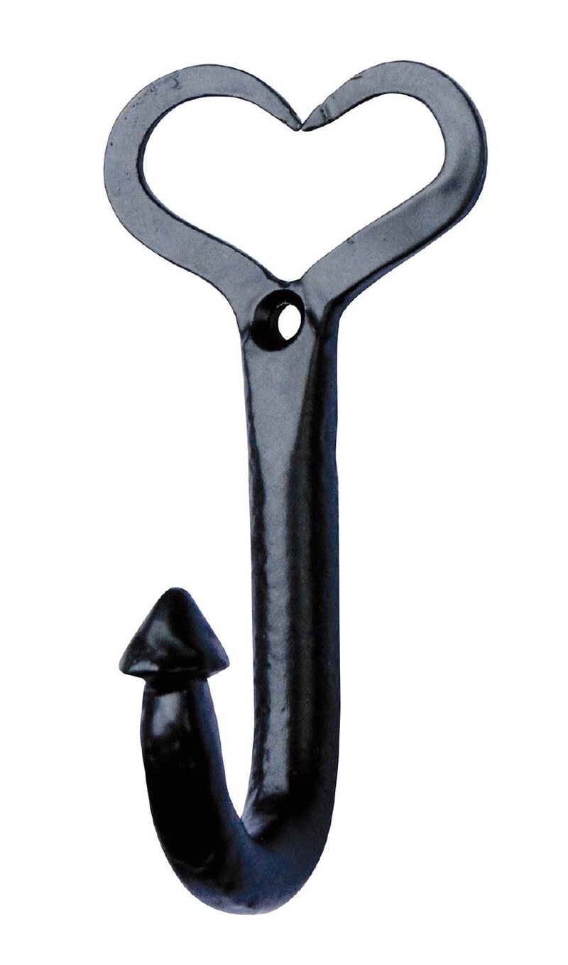 KLÄDKROK ENKELKROK MILLERS SMIDE SVART 110MM