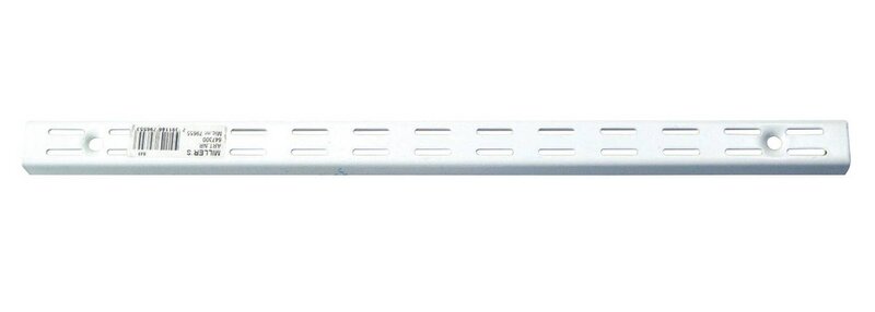 VÄGGSKENA MILLERS VIT 425MM