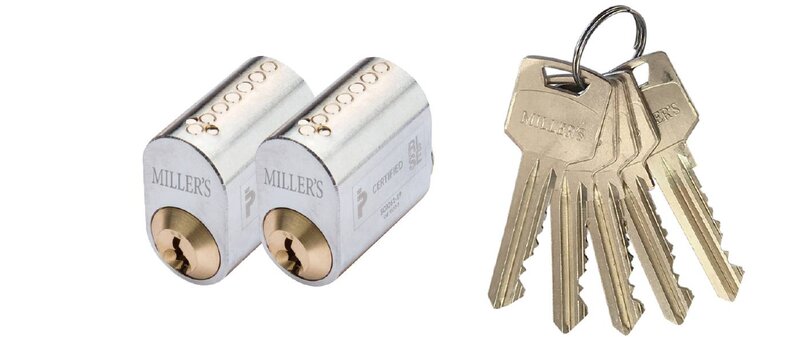 CYLINDER 71237 MILLERS OVAL 2LL 5NY KROM