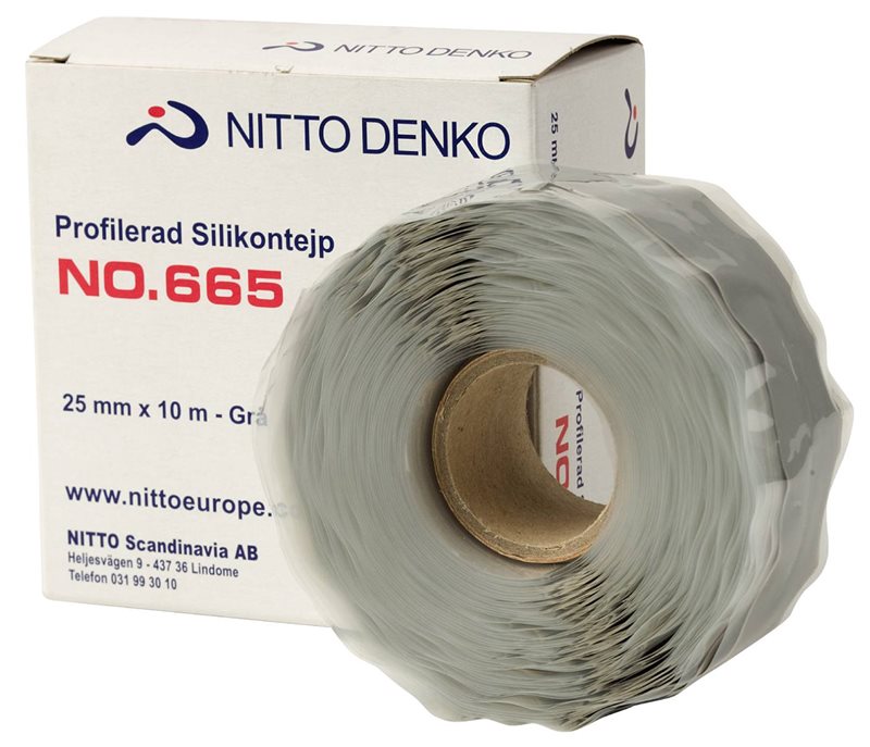 SILIKONTEJP 665 NITTO 25MMX10M