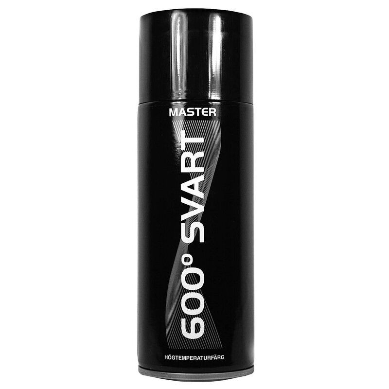 SPRAYFÄRG 1025 VÄRMEBESTÄNDIG MASTER 600 SILVER 400ML