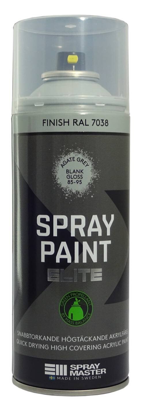 SPRAYFÄRG SPRAY MASTER ELITE GRÅ 7038 BLANK 400ML