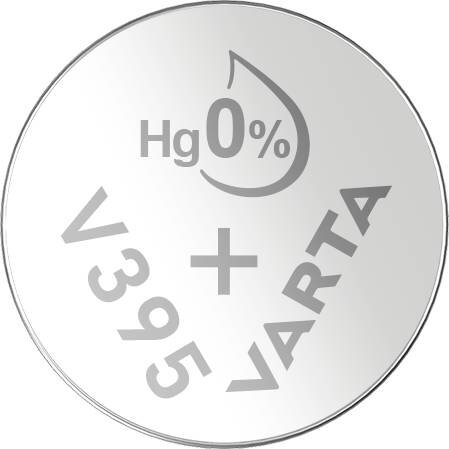 BATTERI VARTA KNAPPCELL SILVEROXIDERAT UR V395 SR57 1,55V