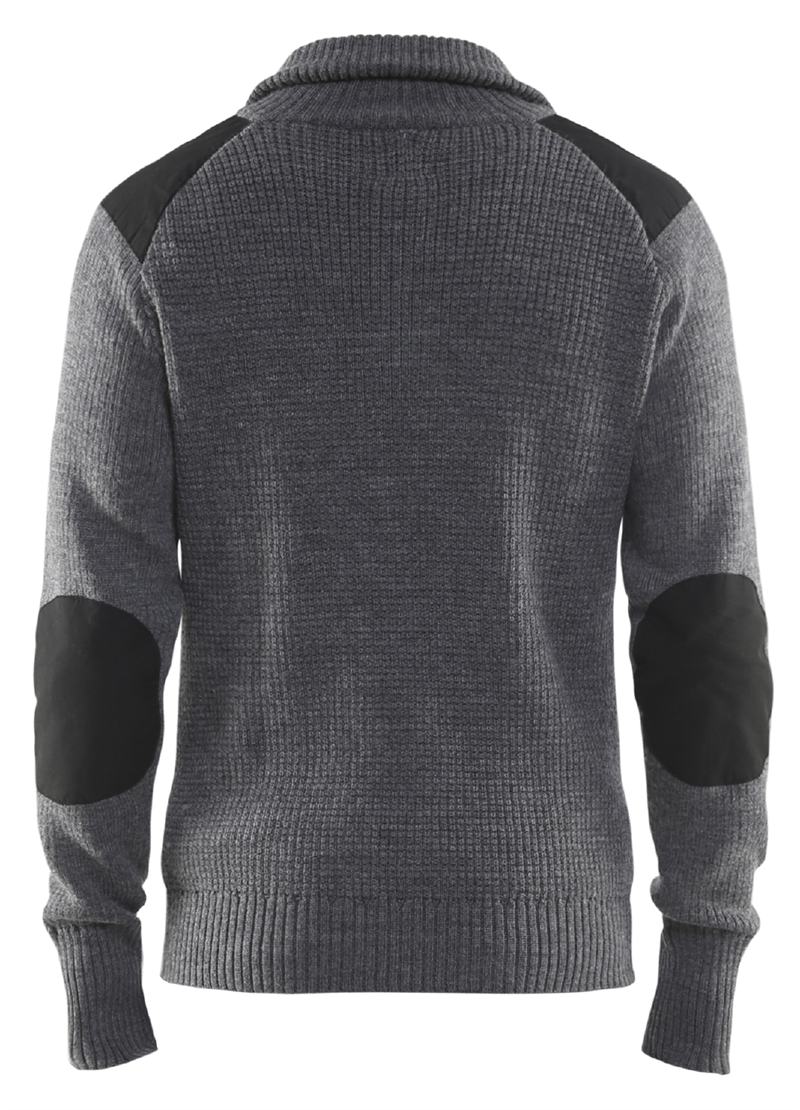 TRÖJA 46301071 BLÅKLÄDER GRÅMELANGE/MÖRKGRÅ XXL